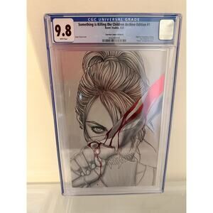 SOMETHING IS KILLING CHILDREN ARCHIVE #1 Jenny Frison Blood Foil Virgin LE 300